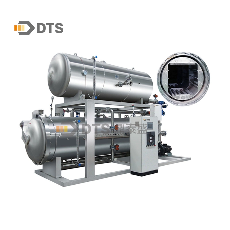 Quick Heating Temperature Water Immersion Retort for Food, Beverage & Cereal Production Line