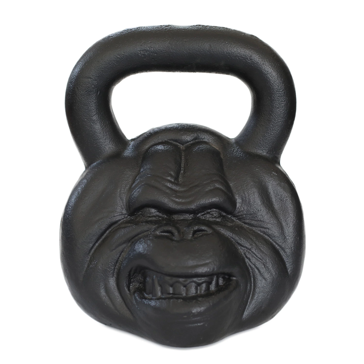 Heißer Verkauf Hochwertige Kettlebell Bodybuilding Training Kettlebell Home Gym Fitnessgeräte Black Monkey Head Kettlebells