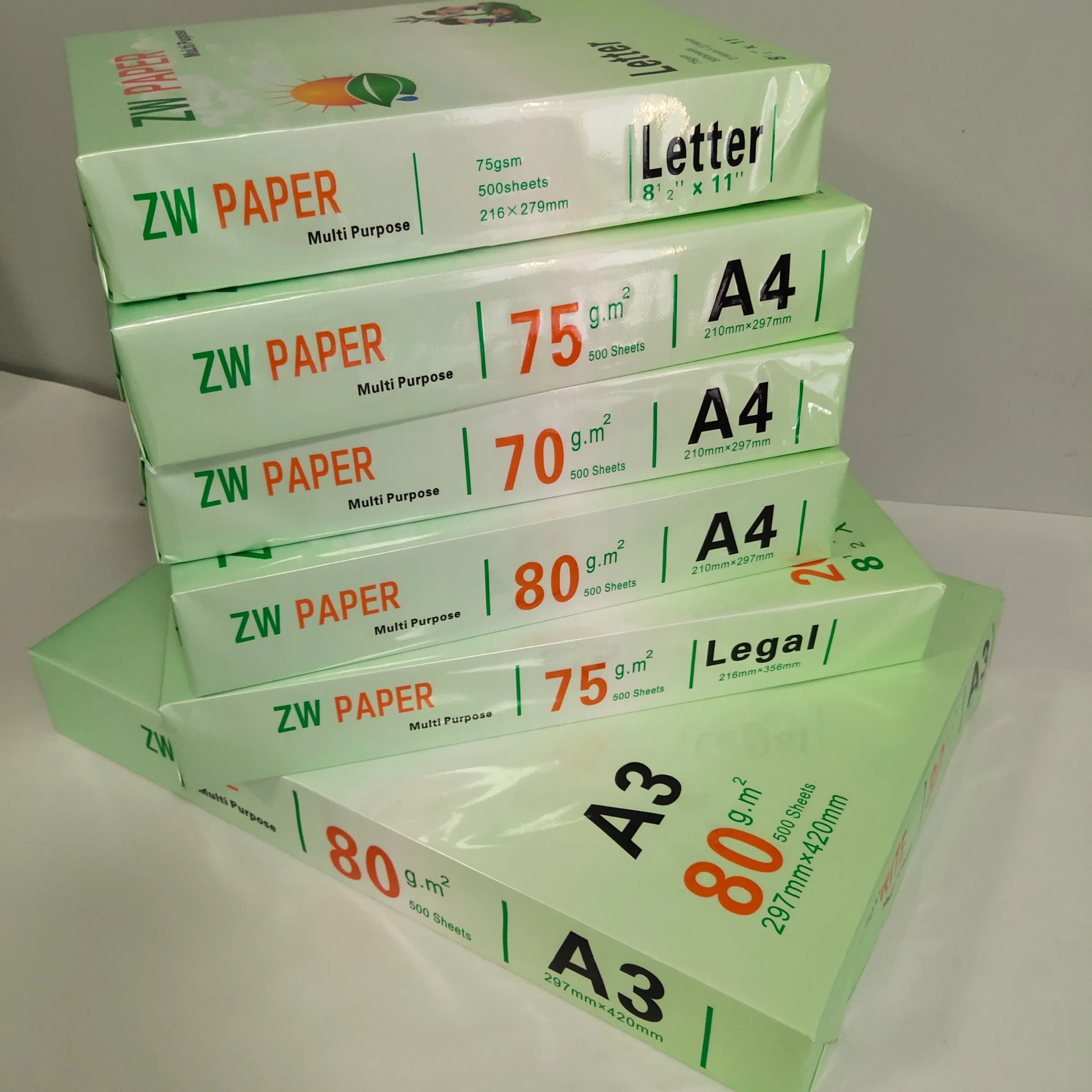 Office Copy Paper Base Paper OEM Brand