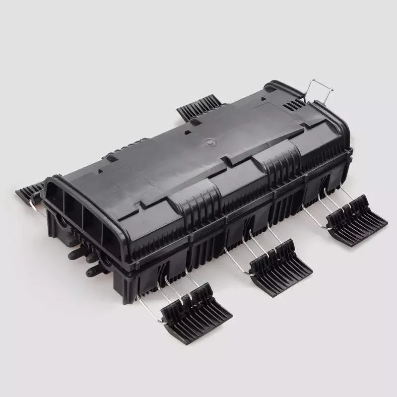 Hot Selling High Durable 48 Core 2 Inlet 2 Outlet Fiber Optic Flat Mechanical Joint Closure