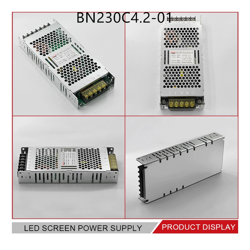 Ultra Thin LED Power Supply 5V 40A 60A 80A Energy Saving Conmutate Power Supply