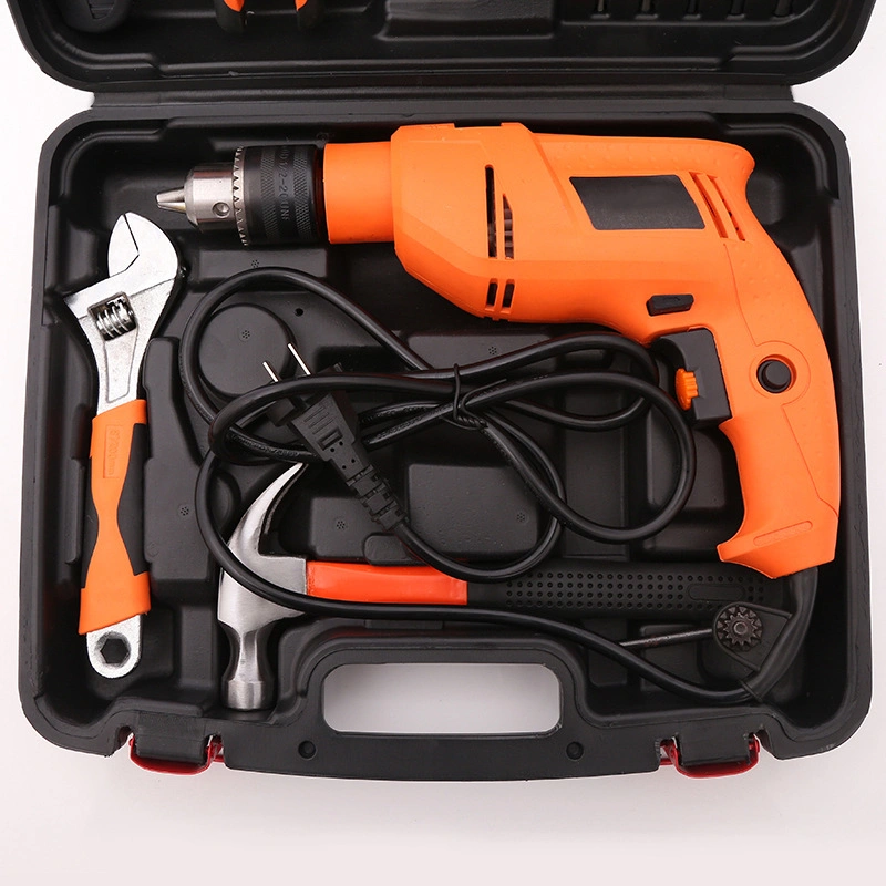 Perceuse électrique des ménages les outils électriques portatifs Set électricien du matériel de maintenance spéciale Boîte à outils multifonctions Woodworking