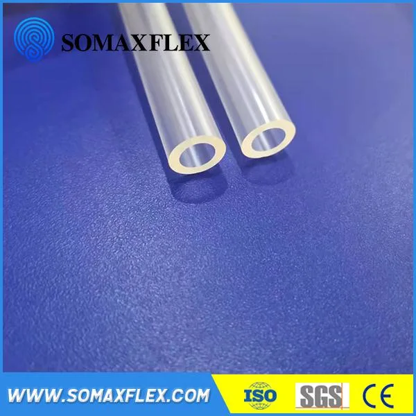 High quality/High cost performance Flexible Transparent PVC Medical Grade Respiratory Oxygen Bubble Hose