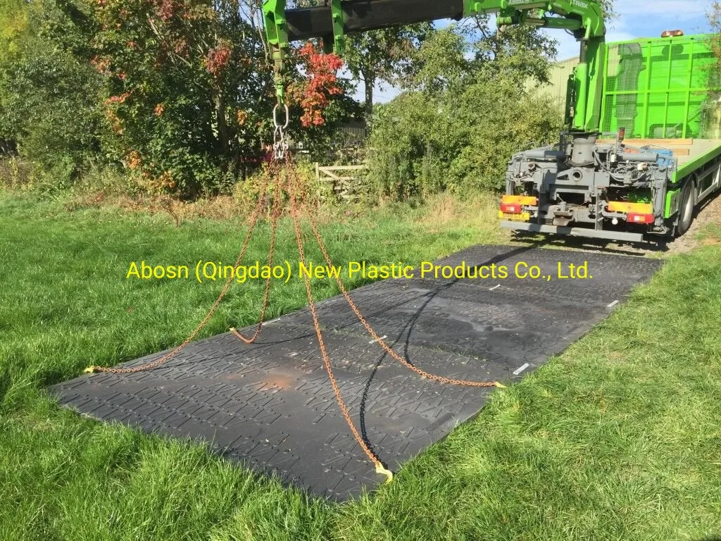 HDPE Composite Ground Mat Temporary Road Panel Floor Protection Sheet