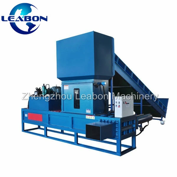 Full Automatic Hydraulic System Wood Sawdust Press Packing Machine Wood Shavings Baler Machine Price for Sale