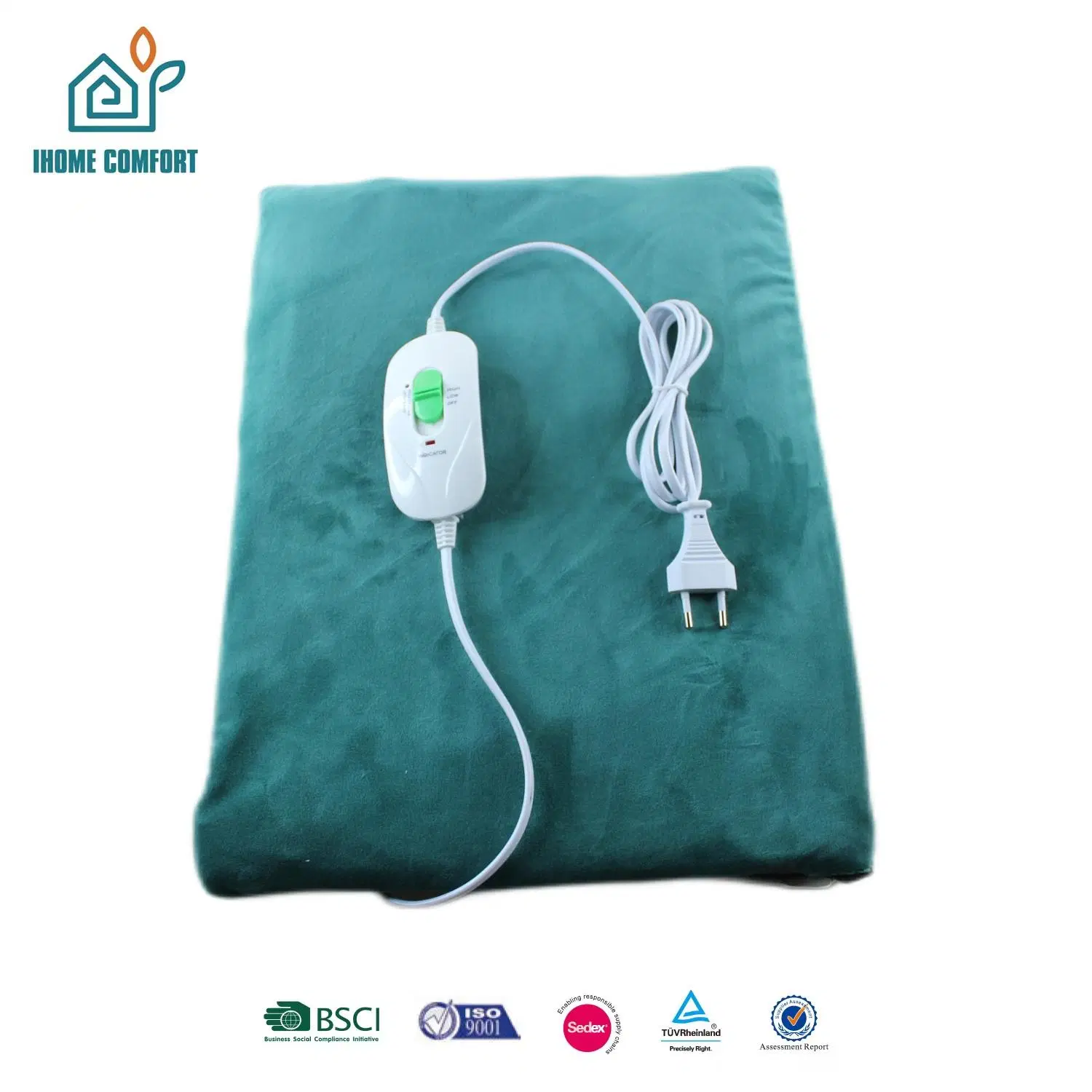 Electric Heating Pad Charging Heated for Back Pain Cramps Arthritis Relief