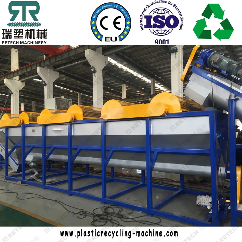 Retech Plastic PE/PP/HDPE/LDPE/LLDPE/BOPP Film/Bags/Woven Bags/Non Woven/Fiber/Granulating Plant/Granulation Linecompact Pelletizing Machine