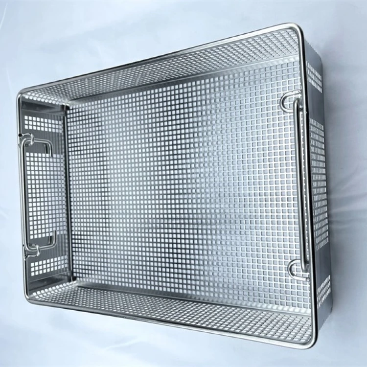 Shandong Metal Mesh Stainless Steel Medical Disinfection Basket