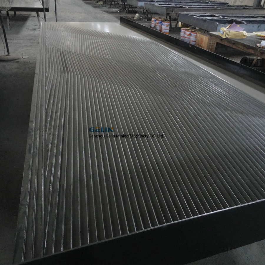 Mineral Shaking Table for Chrome Ore Processing Plant