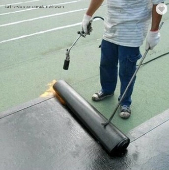 3mm APP Modified Bitumen Membrane Torch Apply Reinforced with Fiber