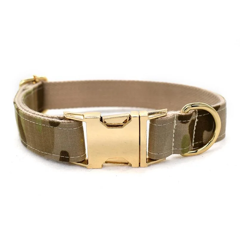 Light Camo High quality/High cost performance Polyester Dog Collar