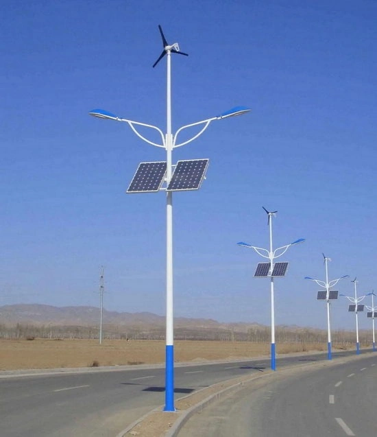 El Viento Solar Calle complementarias al aire libre viento ligero Calle luz LED Solar