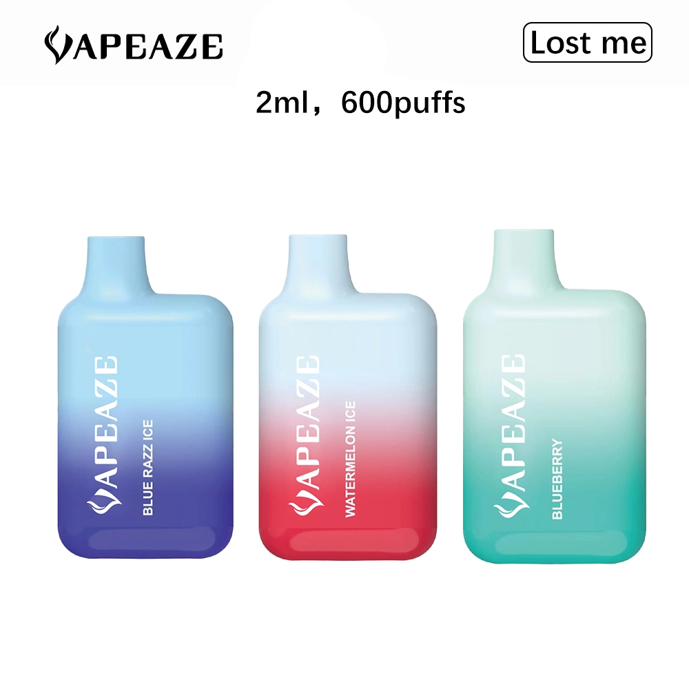 Большой карандаш Vape различные вкусы Дистрибьютор Китая vape Низкий никотин Содержимое 600: Амортизаторы