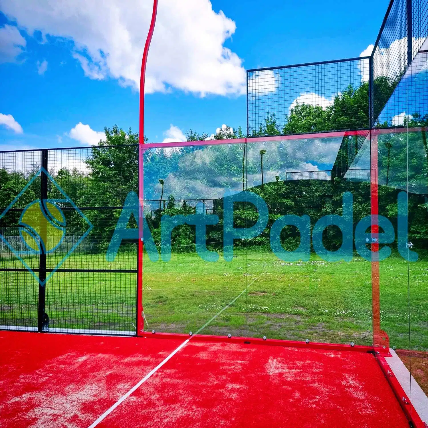 Hot Sale High-Quality Big Discount Panoramic Paddle Tennis Court 20*10 M Size Deportes al aire libre Padel Court Certificación CE Padel Tennis Proveedor de la corte