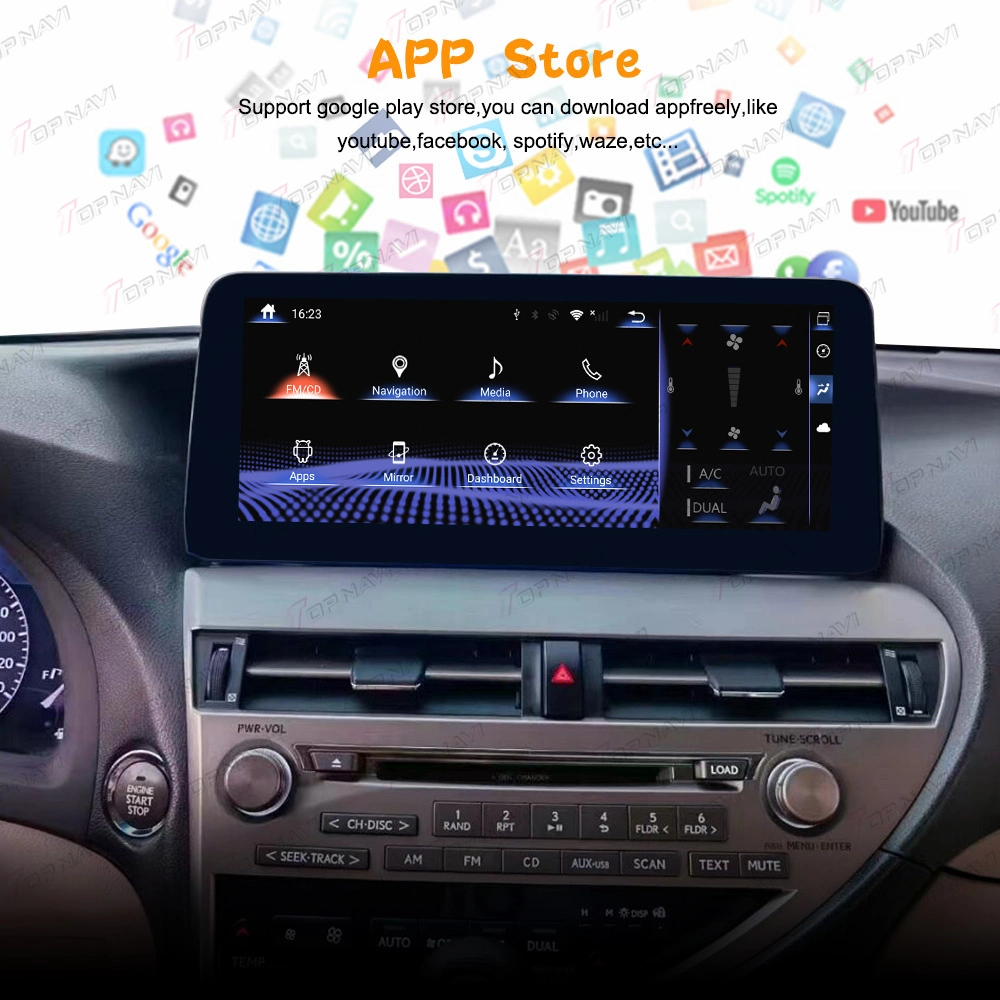 Android Car Radio 10.25 Inch for Lexus Es Es200 Es300h Es250 Es350 2013-2017 Stereo Navigation GPS Multimedia Video Player Head Unit