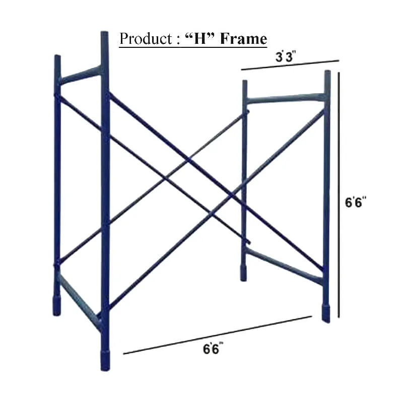 Aluminium Safety Folding China Multipurpose Industrial Scaffold Ladder for Facade