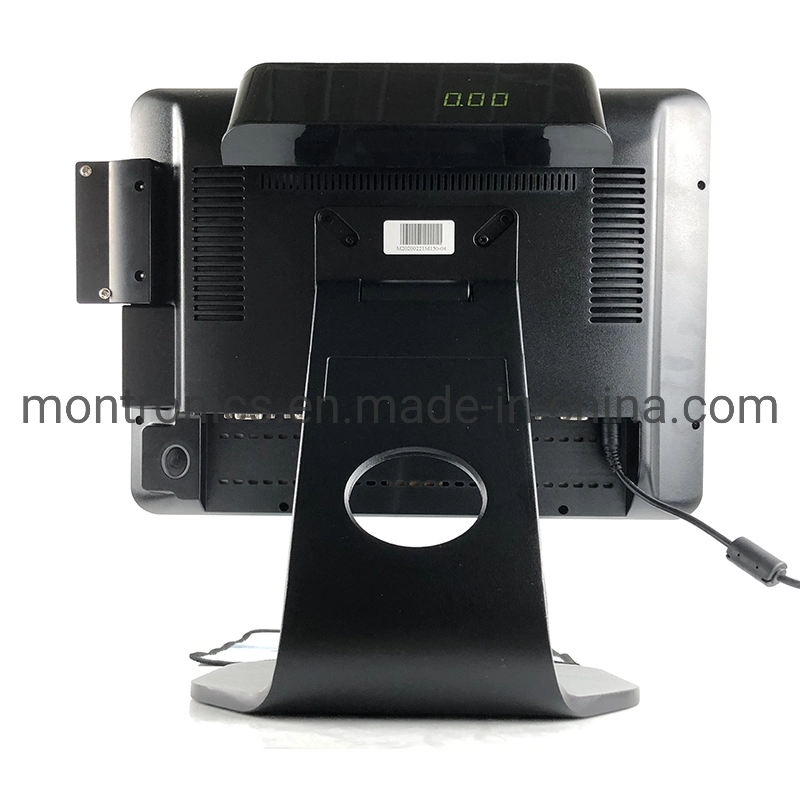 19 Inch POS System Portable Card Swiping All-in-One Machine 80mm Thermal Printer