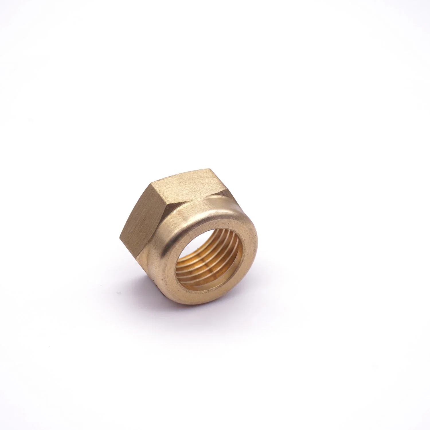 Customized High-Precision Brass Hex Nut Fitting with Passivate