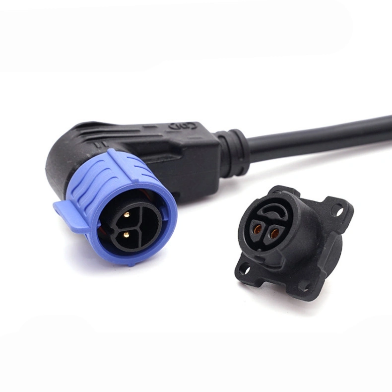 M20 Series Male Female Waterproof 12/24pin Power Fast Lock Cable Connector