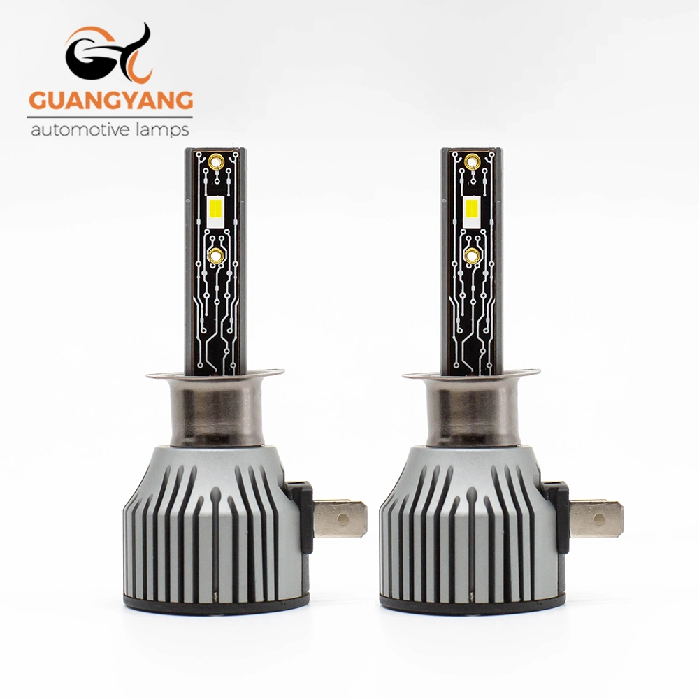 Car LED H1 R10 CSP-5530 Chips 50 Watts 6000lm 6500K Con sistema de refrigeración