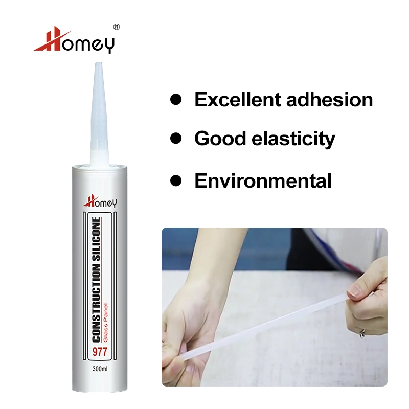 High Performance Durability Adhesive Construction Application Glass Silicone Sealant for Glass Panel Curtain Wall