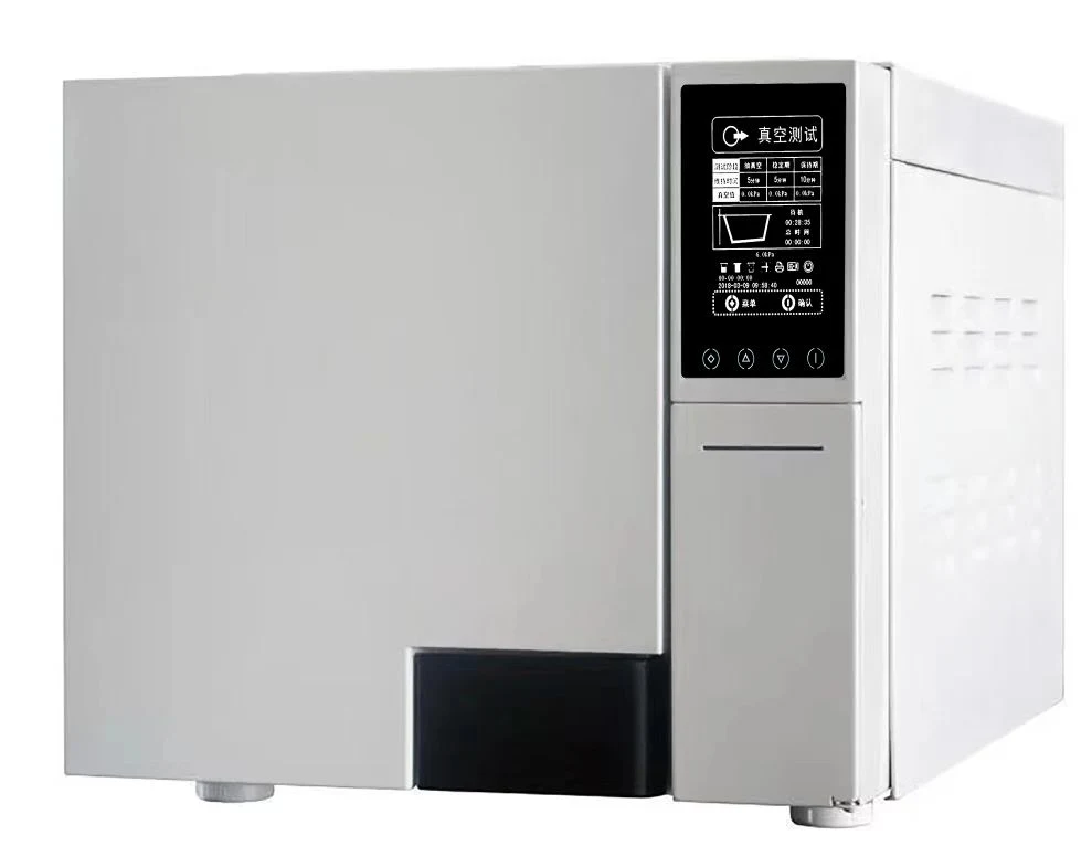 LCD Dislay clase B autoclave presión de vacío de pulso automático completa Esterilizador a vapor