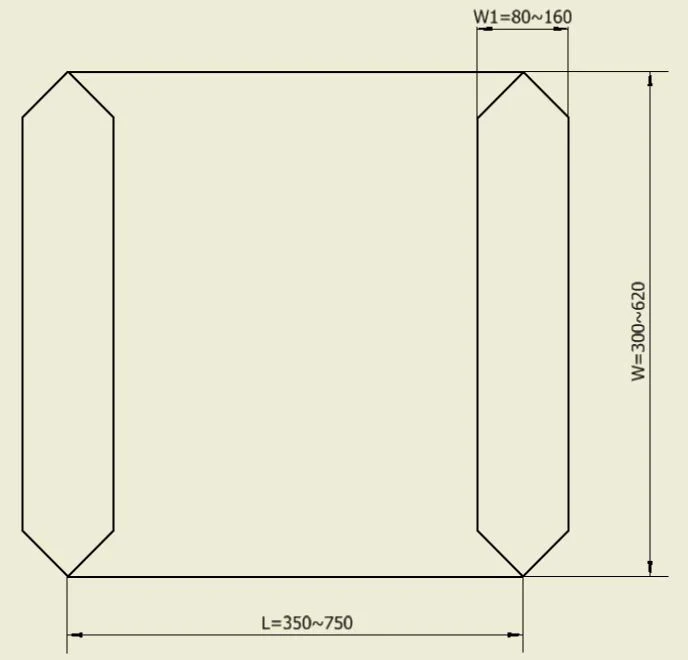 Block Bottom Valve Bag Making Macihne