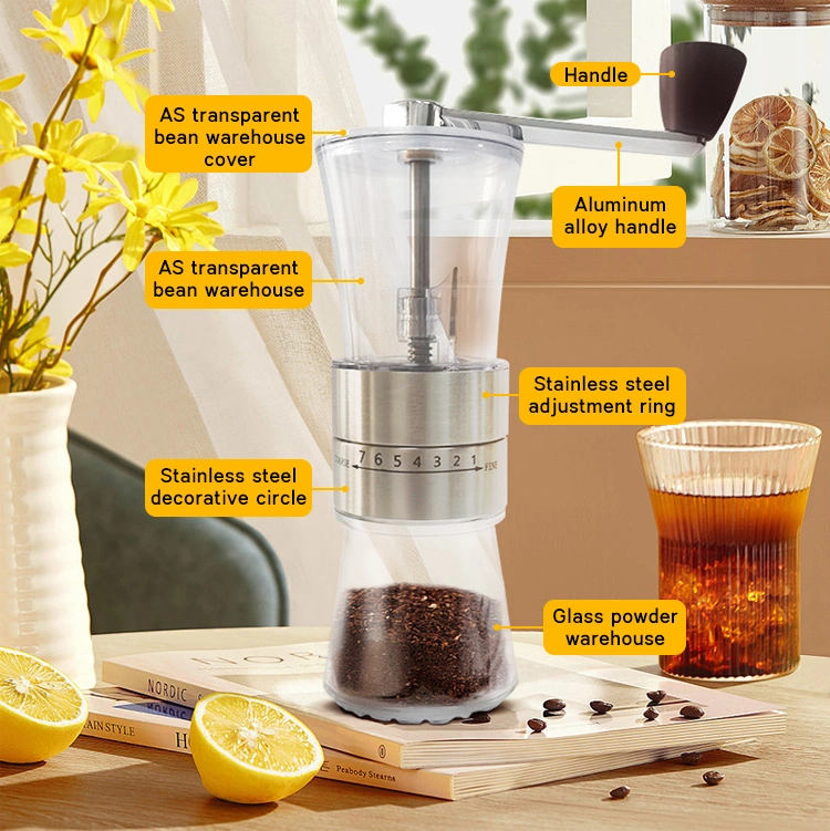 40g Adjustable Setting Hand Ceramic Core Manual Coffee Grinder