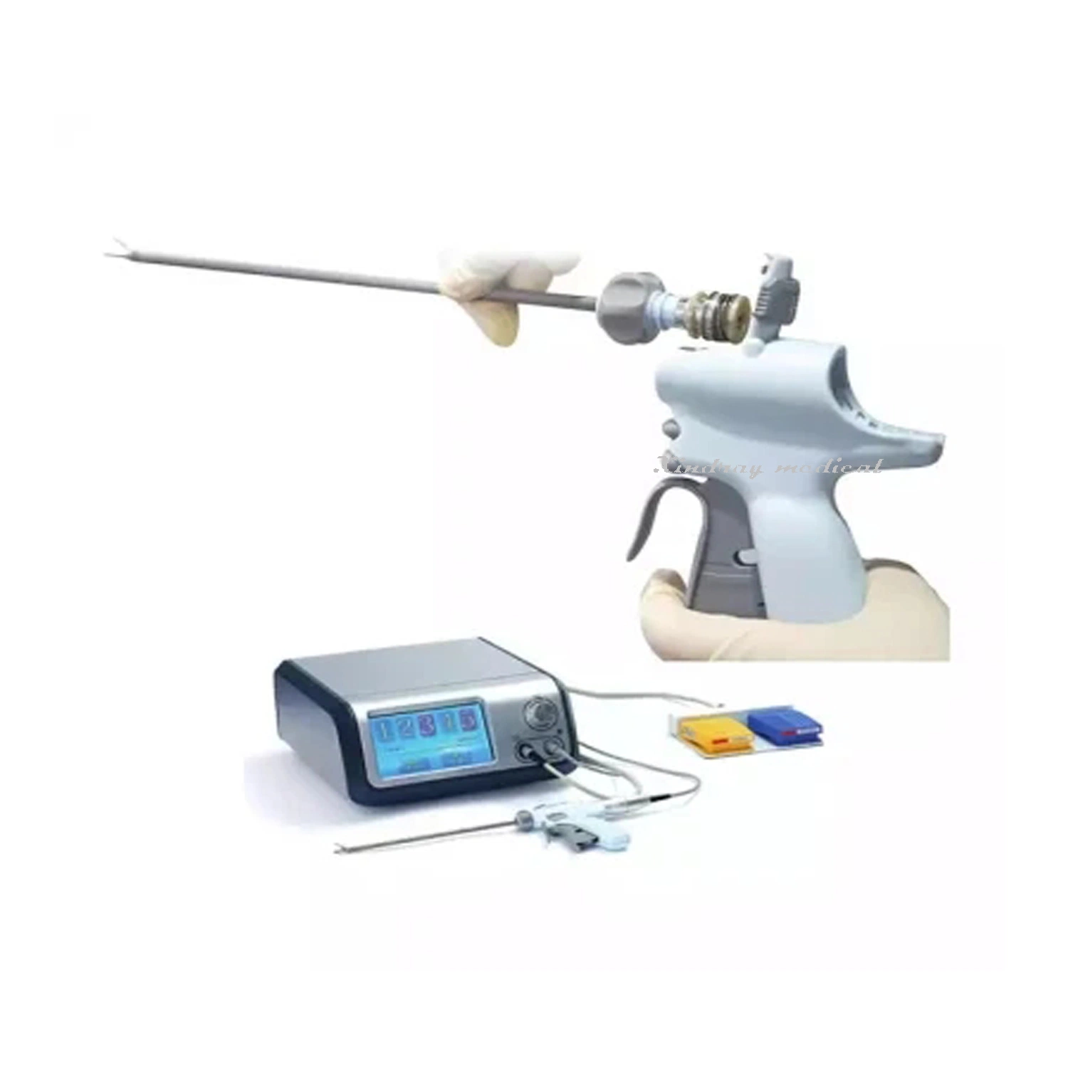 Hospital Medical Use Laparoscopic Open Surgery Generator Transducer Ultrasonic Scalpel System