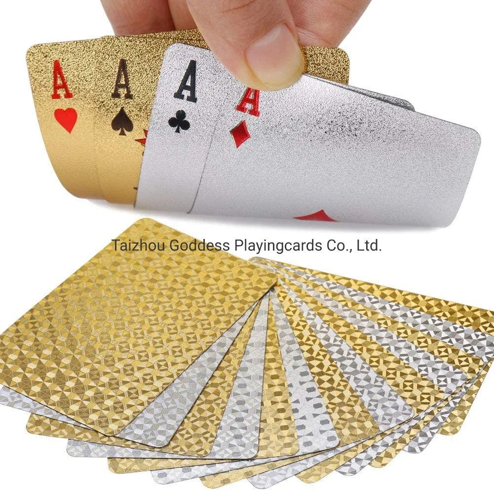 Brand New PVC Washable Bendable Playing Cards with Standard Bridge Size