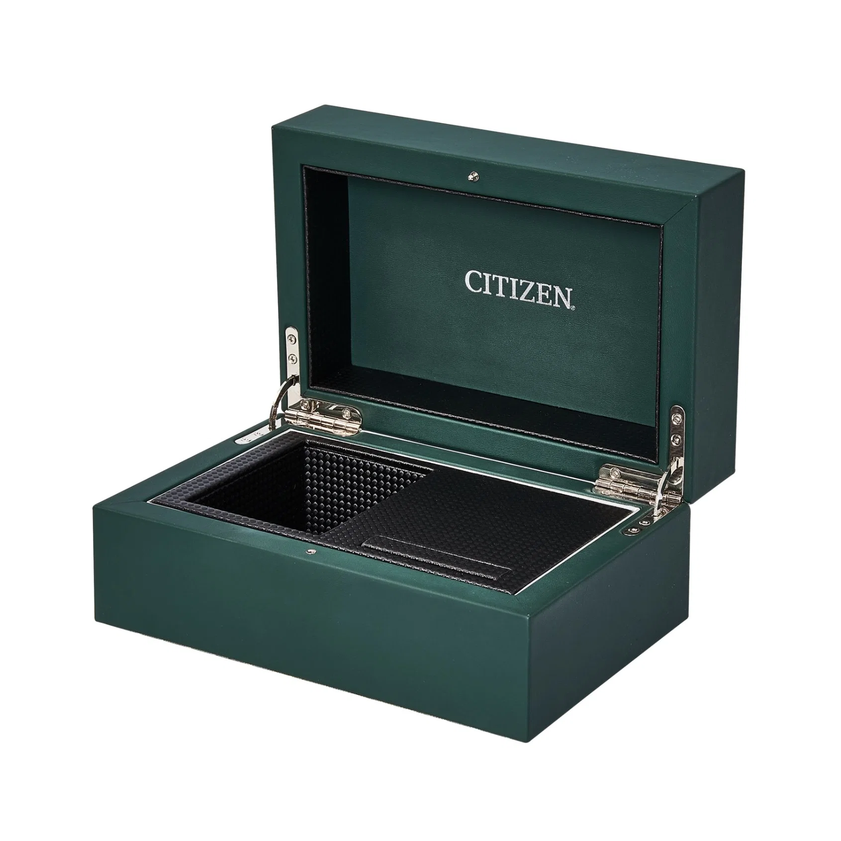 Tamaño personalizado de cuero auténtico MDF Cuadro Ver joyas verde Avanzada Caja de regalo