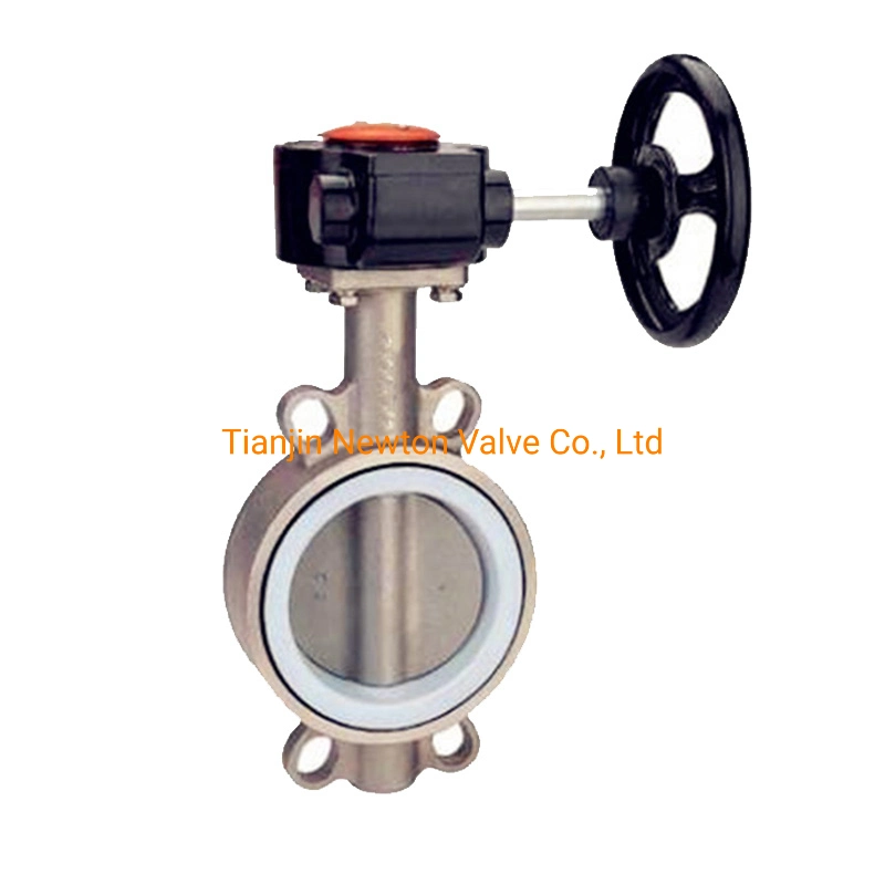 Normal Temperature (-40&deg; C< T< 120&deg; C) Soft Sealed Casting Ots/OEM Plywood Case or Carton Solenoid PTFE Valve Stainless Steel Wafer Type Butterfly Valve