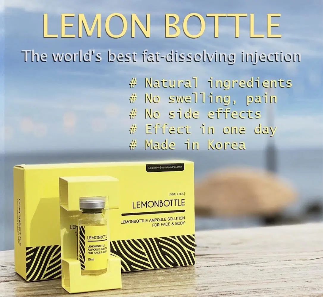 2023 Lemonbottle Fettdissolver Ampulle-Lösung Lipolyse Injektion PPC DC Gewicht Verlieren Produkt Dermatologie Preis Schlankheitseinspritzung Lipo Lab Kybella Fett-Dissolv