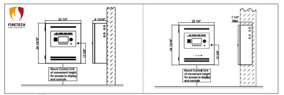 UL Listed Intelligent Addressable 4 Loops (1008 devices) Fire Alarm Control Panel Model: Dt106