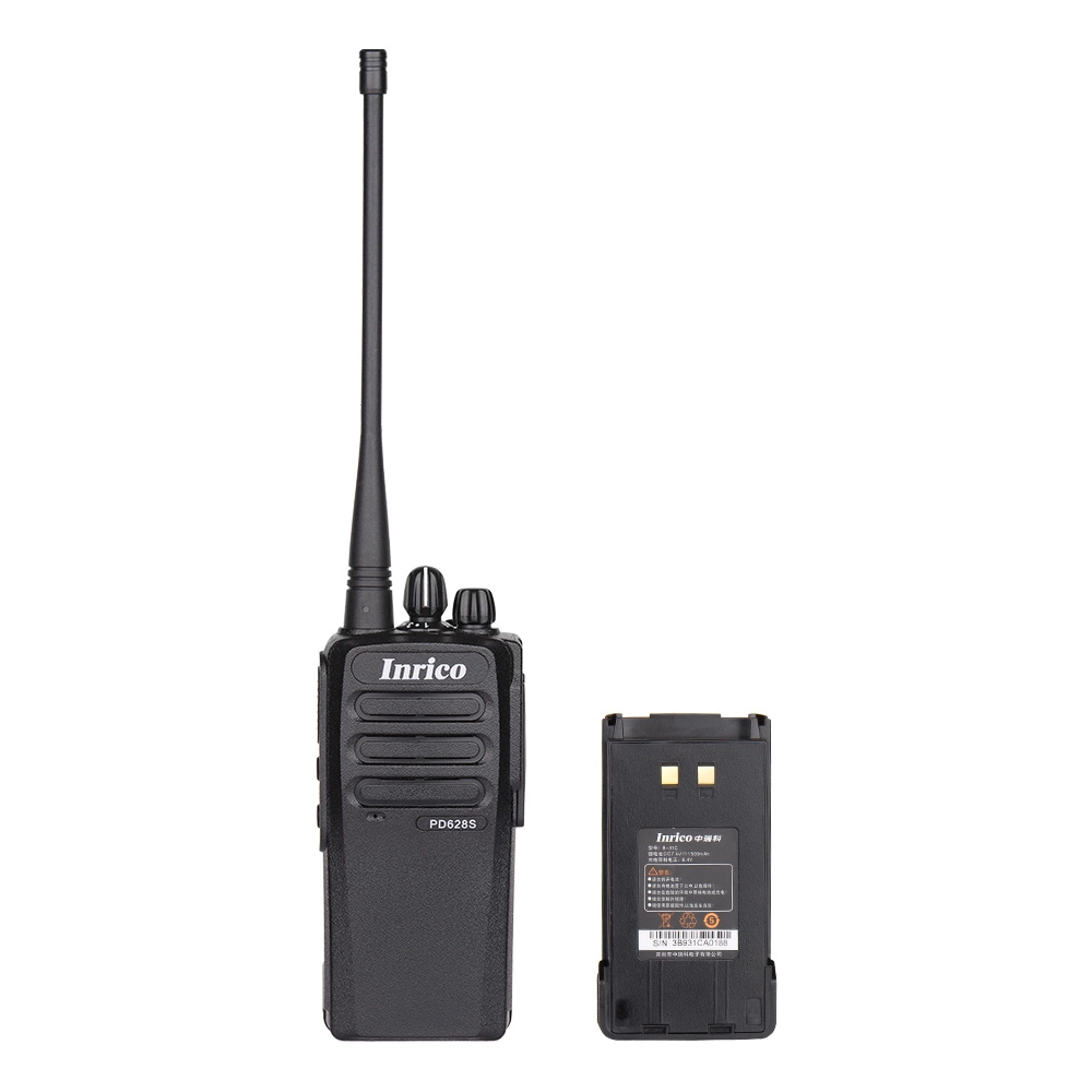 Long Range Digital Walkie Talkies Inrico Zello Pd628s VHF UHF Two-Way Radio