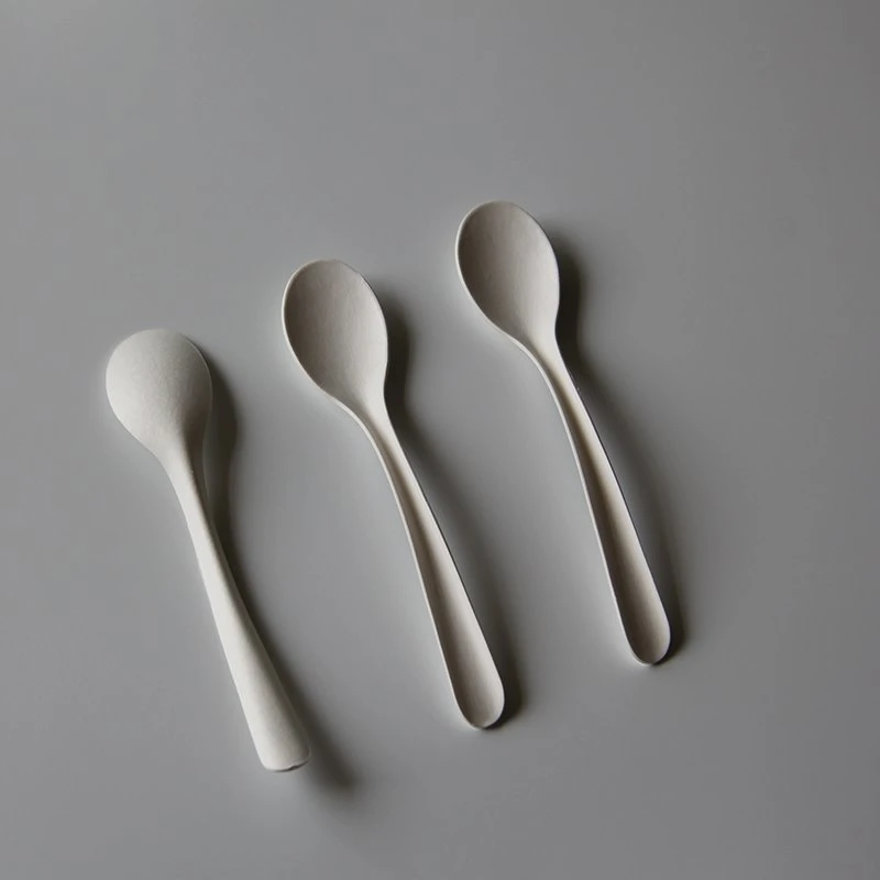Disposable Paper Cutlery Set 100% Biodegradable Bagasse