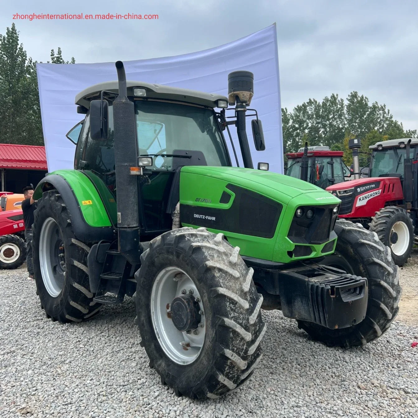 Hot-Selling nouvelle arrivée Deutz Fahr DF1704 170HP tracteur tracteur agricole utilisé l'Agriculture