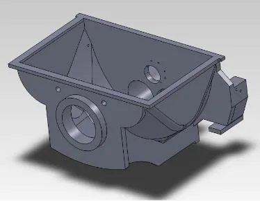 CE Certificated Max Flow Rate 40cbm Hbts40-08-75 Concrete Pump