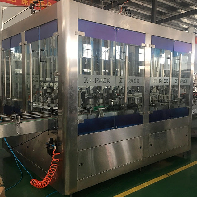 Multi-Function Plastic Cap Rotary Capping Bottle Packing Machine Filler