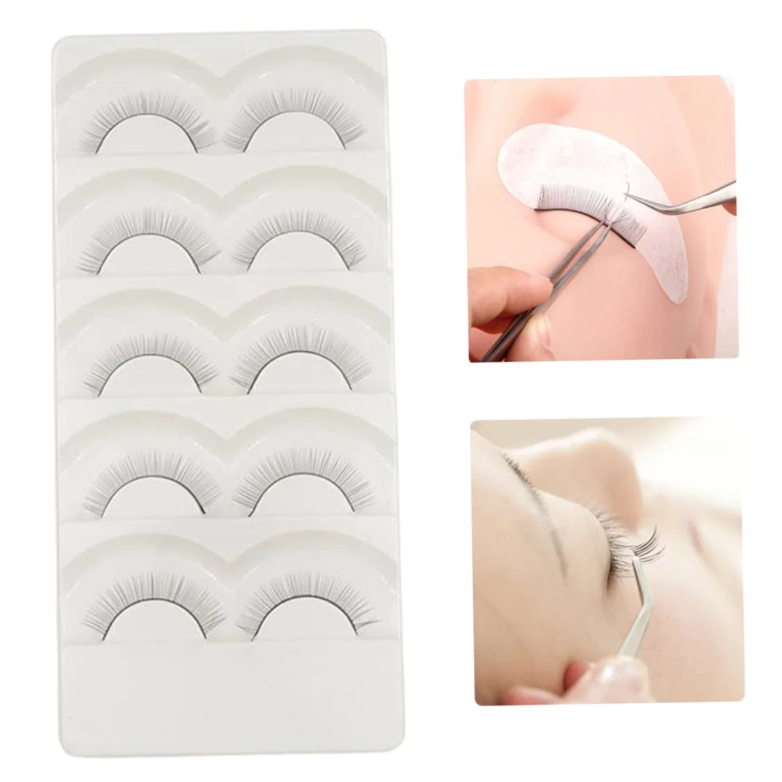 Training Lashes 10 Pairs Extension Lash Practice Lash Practice Strip