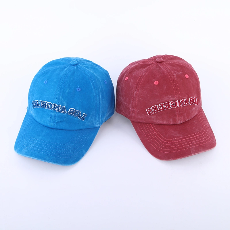 Poly-Cotton Embroidery Logo Spring Winter 6 Panel Baseball Trucker Caps