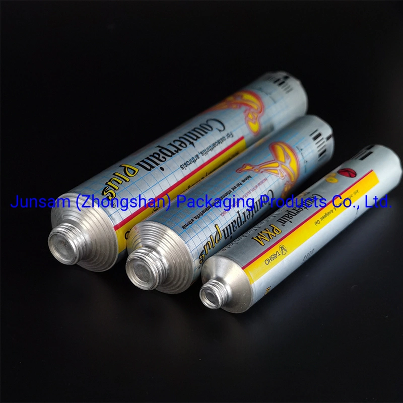 Aluminum Tube Soft Empty Metal Container Customized Offset Printing Packaging Factory Price