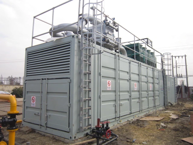 625kVA Oil Gas Generator Set with Container High Efficiency