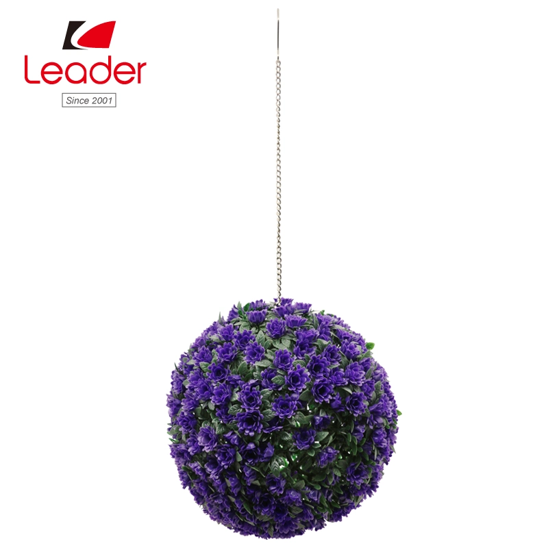 Factory Direct 28cm Artificial Sunflower Ball 30cm Metal Chain