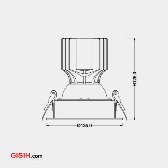 Modern Design Hot Selling COB 30W Indoor Commercial Downlight LED