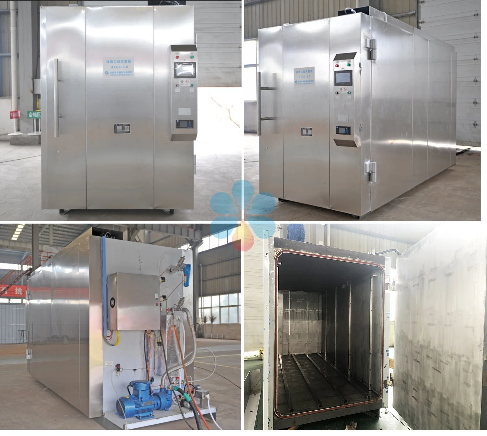 Angel 10m3 Intelligent Ethylene Oxide Sterilizer, 10cbm Face Masks Eto Sterilization Equipment