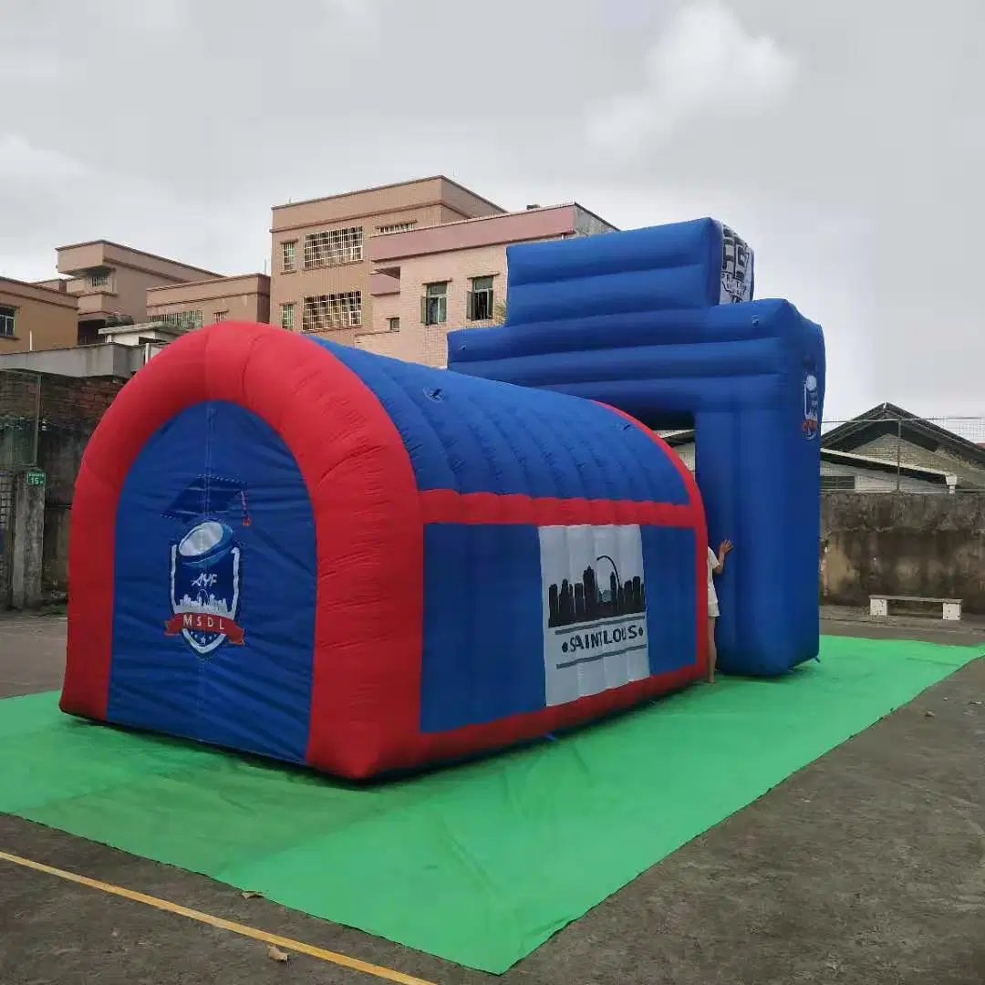 Custom Inflatable Lion Tunnel Advertising Inflatable Sport Tunnel