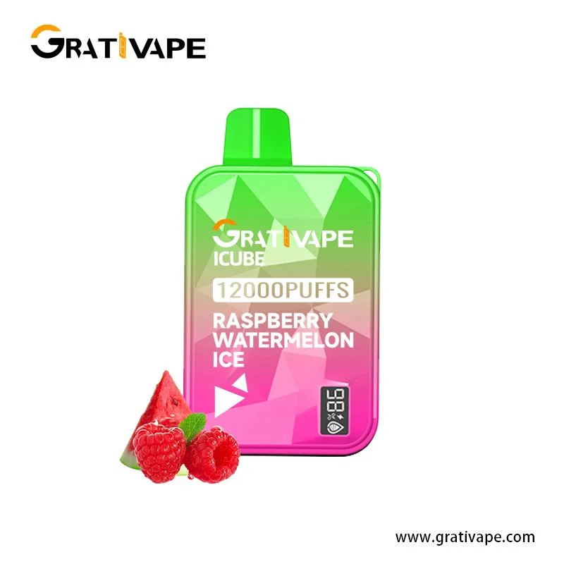 Grativape Icube 12000 Puffs 5 Geschmacksrichtungen Elektronische Zigarette Fume Einweg Vape