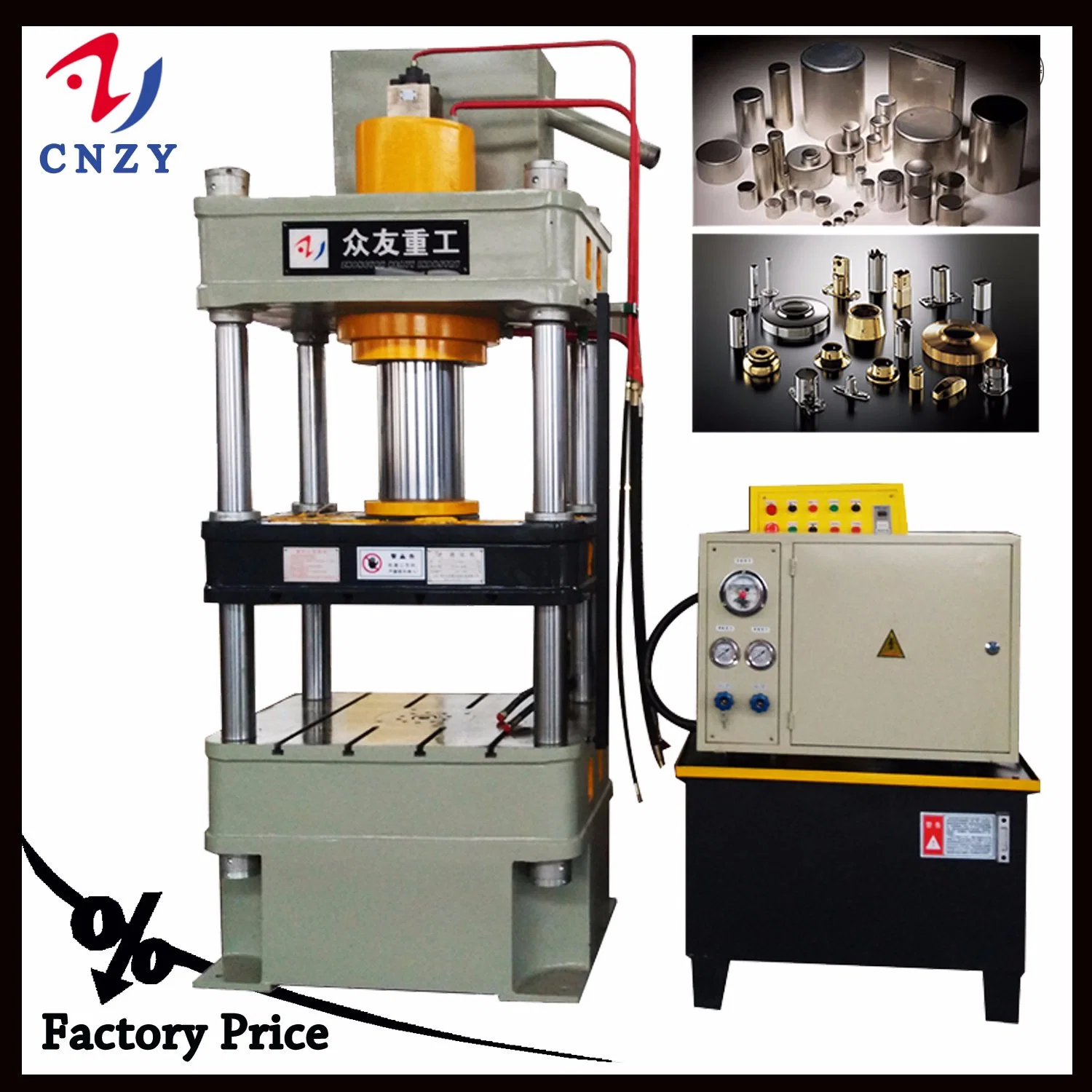 Yl32-100t Double-Movement Hydraulic Press for Sheet Metal Deep Drawing