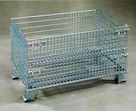 Welded Euro Metal Wire Mesh Container Used for Storage